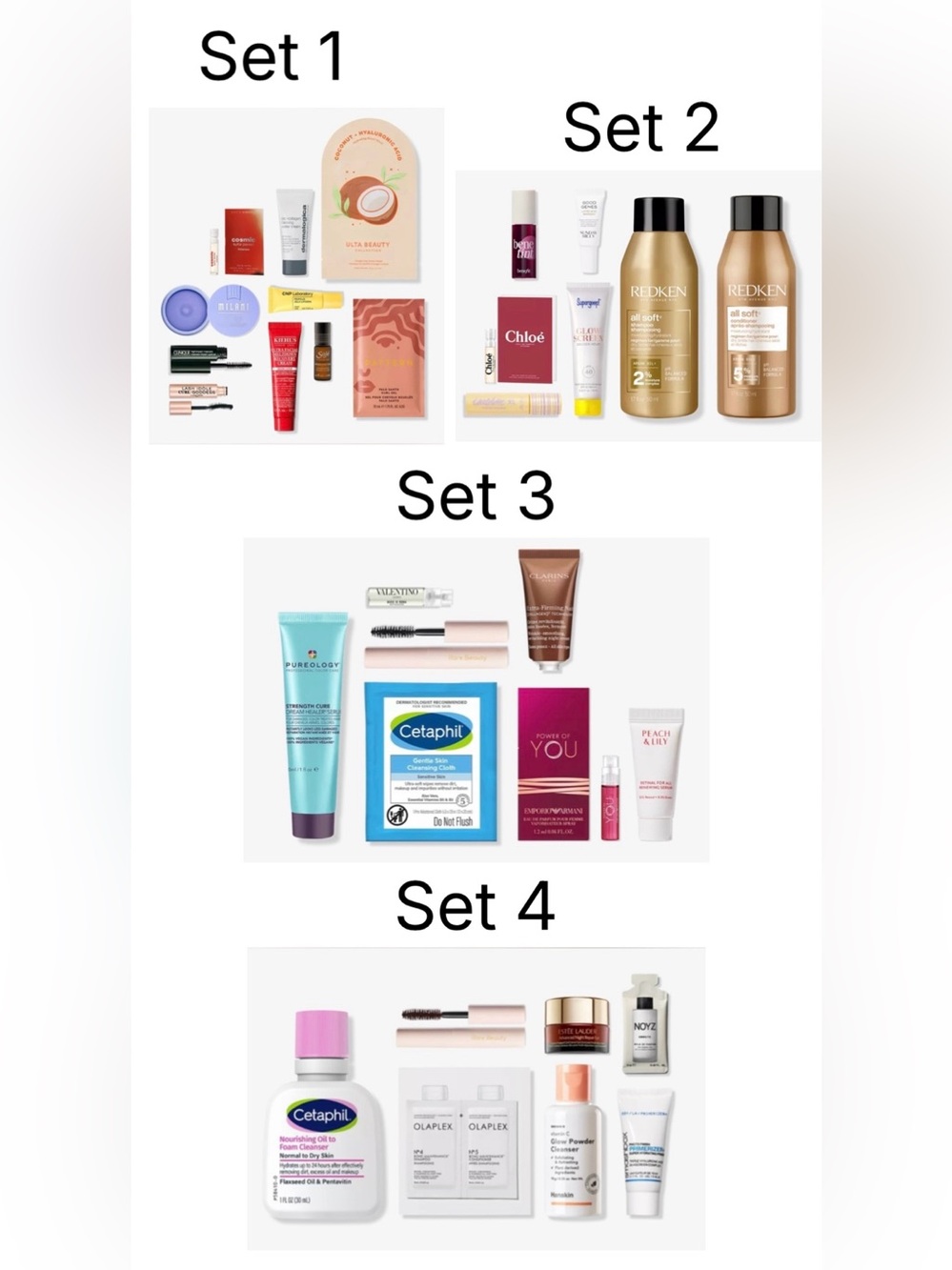 You Pick 1 Assorted Beauty Set
